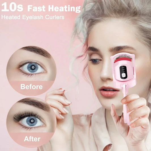 Rechargeable Eyelash Curler with LCD Display