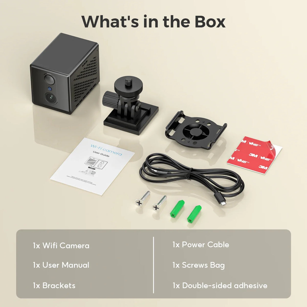Ultra HD Wifi  Surveillance Camera