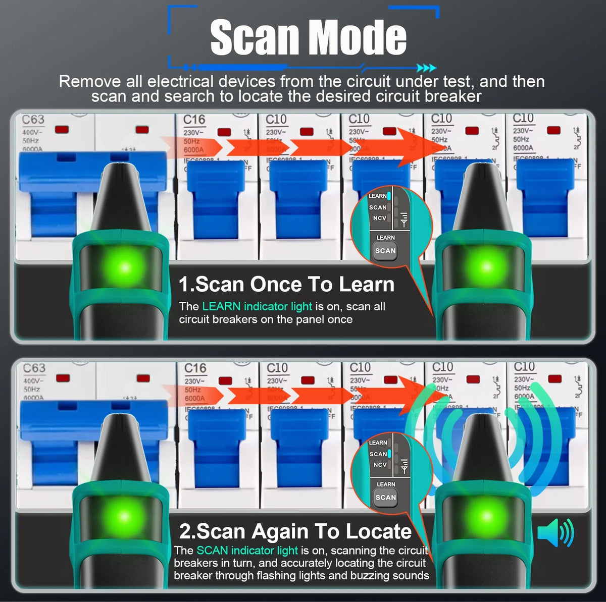 Digital Circuit Breaker Finder