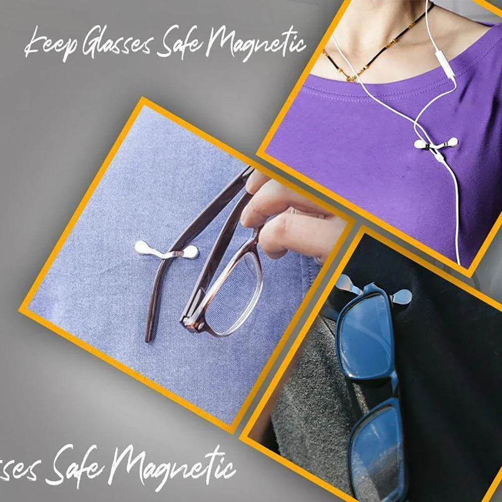 Magnetic Eyewear Holder Clip