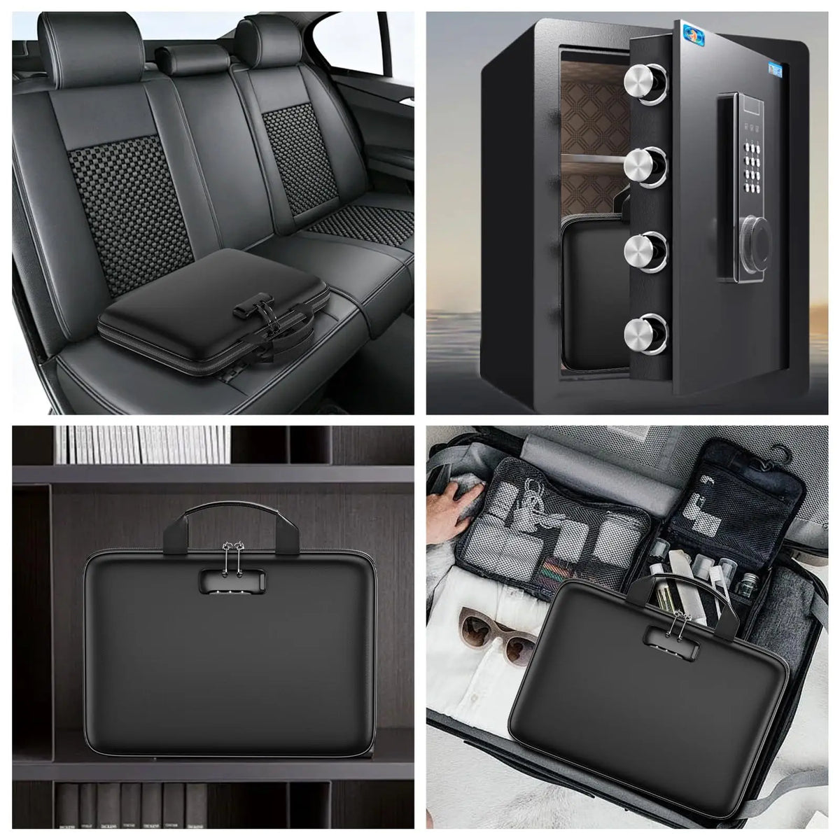 Hardcase Safe Vault Document Organizer