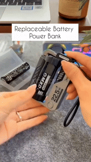 Replaceable Battery Power Bank