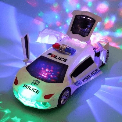 3D Super Car With 360 Degree Rotation For Kids